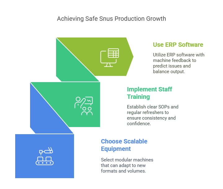 Achieving Safe high-volume Snus Production Growth