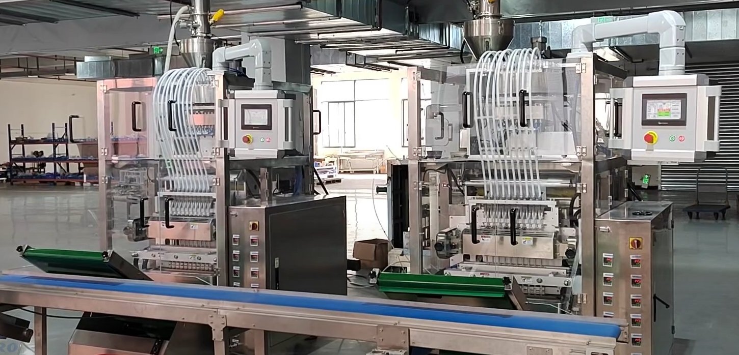 How does a snus packing machine work