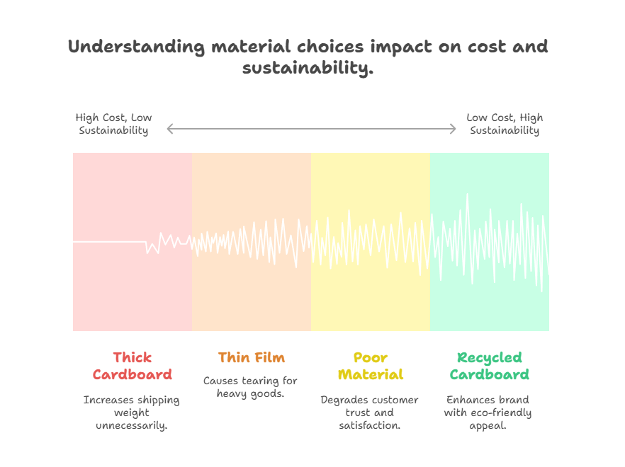 Understanding material choices impact on cost and sustainability.