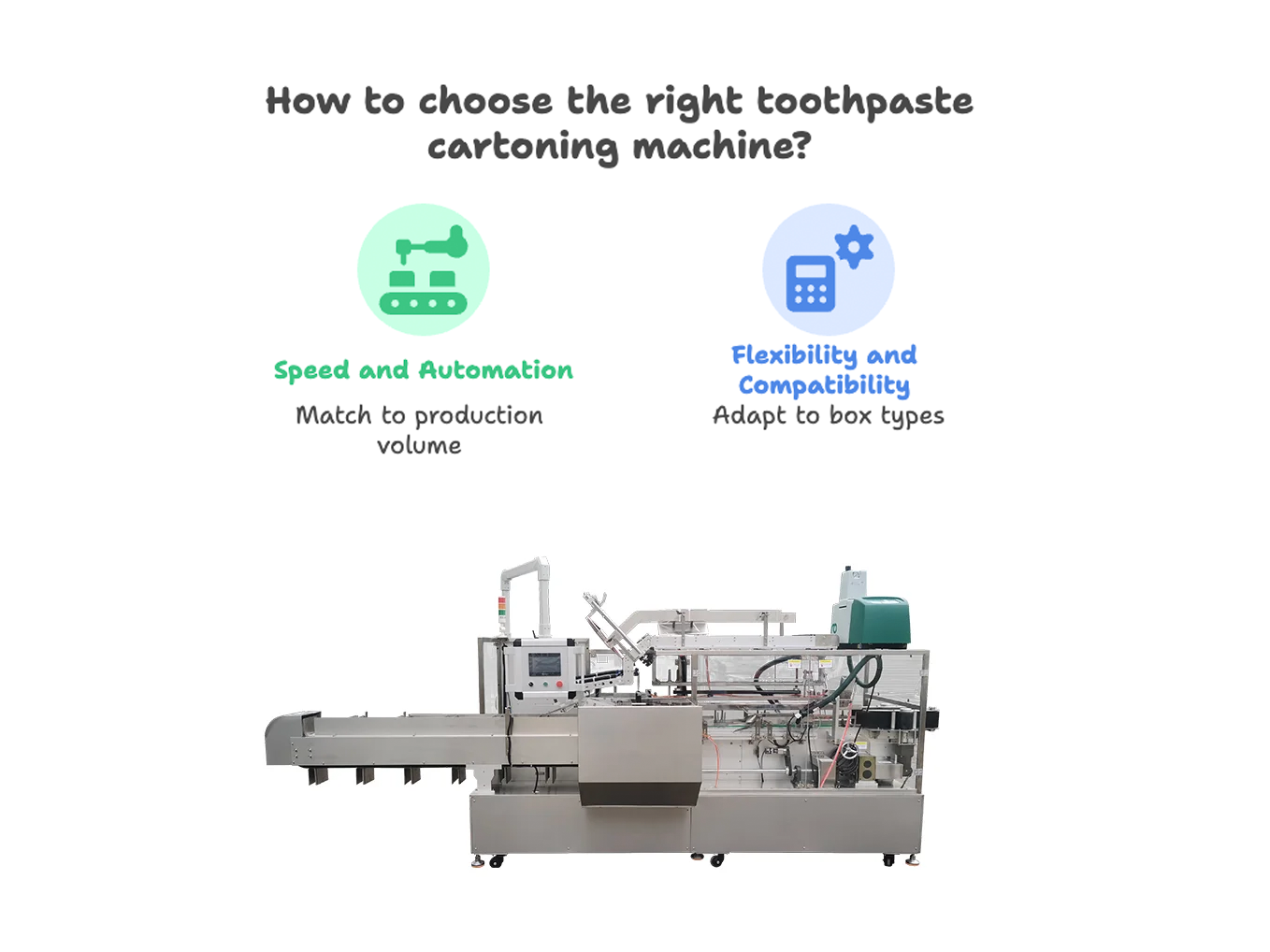toothpaste cartoning machine